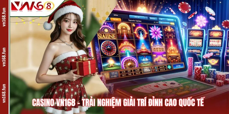 Casino VN168 – Trải Nghiệm Giải Trí Đỉnh Cao Quốc Tế