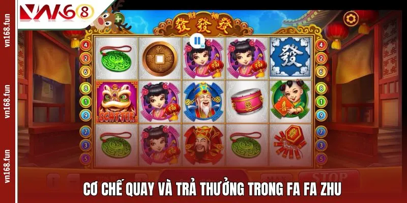 Cơ chế quay và trả thưởng trong Fa Fa Zhu
