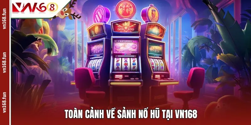 Toàn cảnh về sảnh nổ hũ tại VN168